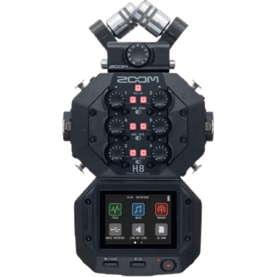 Zoom H8 8-Input / 12-Track Portable Handy Recorder